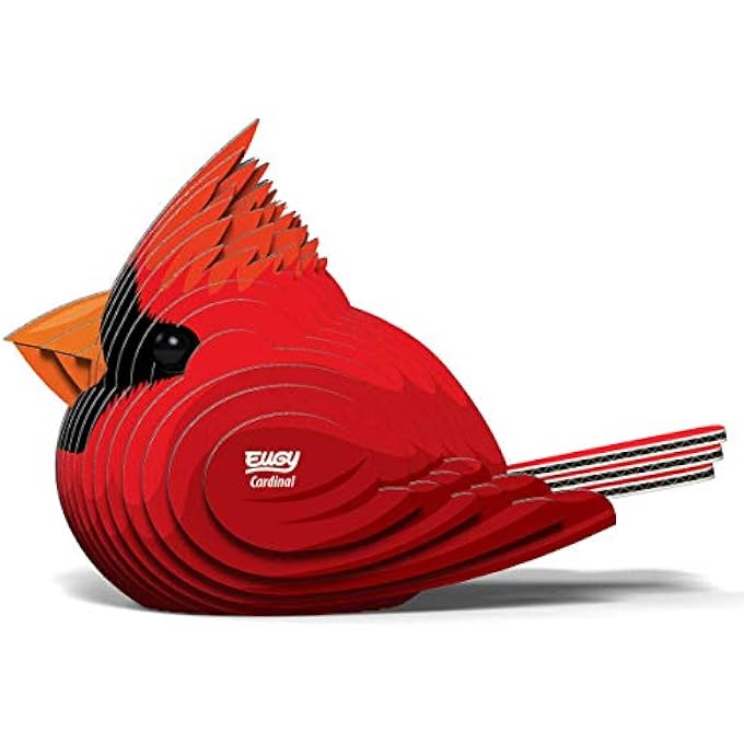 068 CARDINAL ECO-FRIENDLY 3D PAPER PUZZLE [NEW SEAL] - Image 3